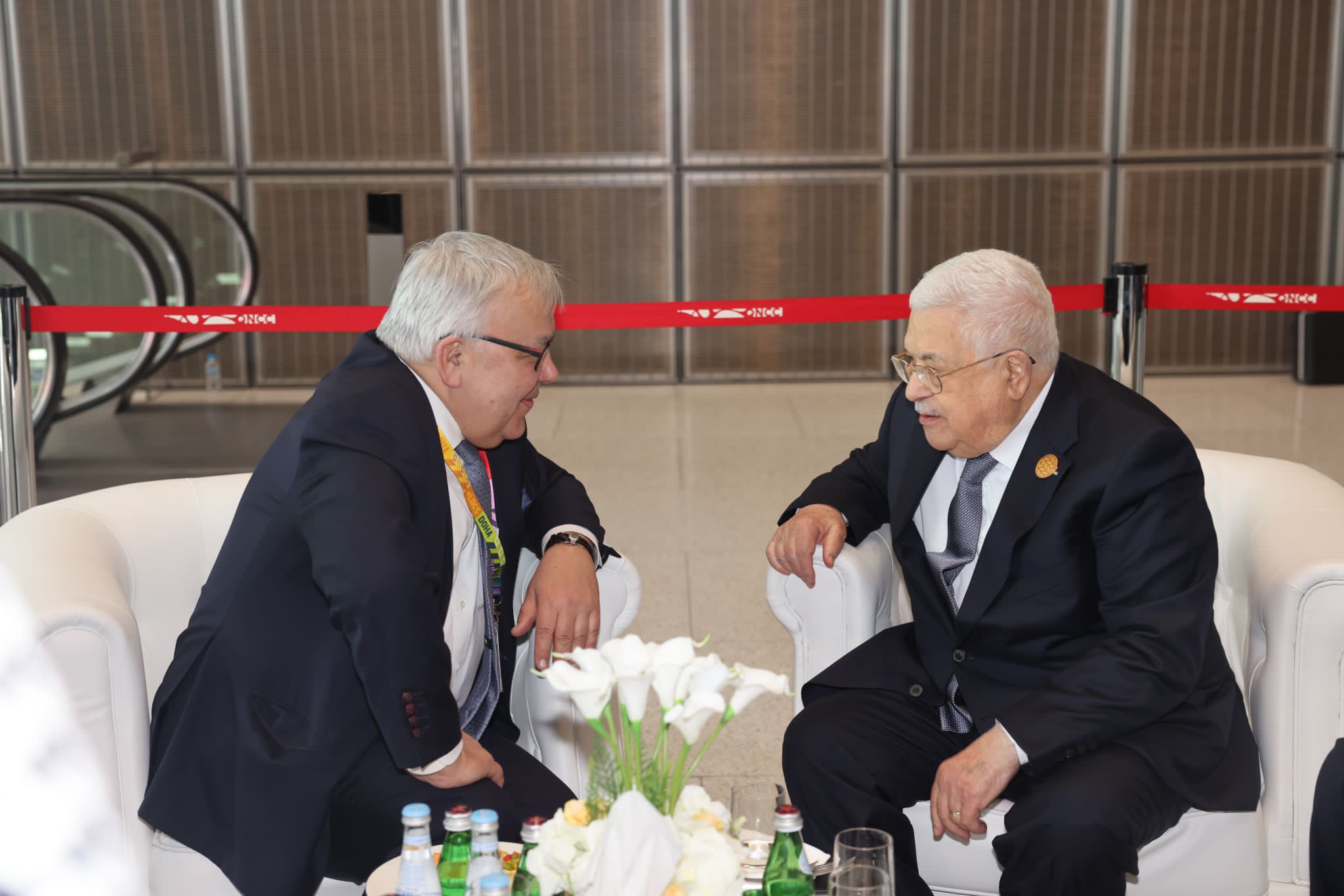 الرئيس لدى لقائه نائب وزير الخارجية الروسي 